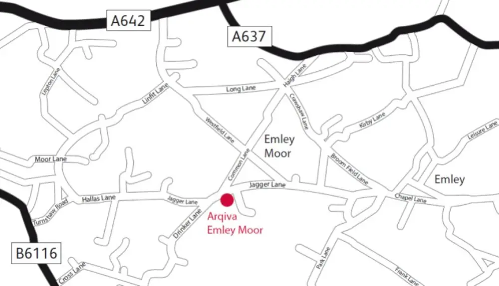 Emley Moor Directions